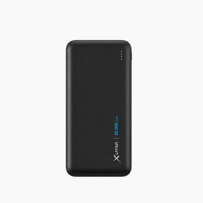 Xlayer POWERBANKS Powerbank Solid 20000 MAh Akku Schnelles Aufladen Externes Ladegerät