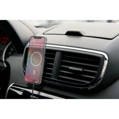 Deltaco Wireless Car Charger (mit Magnetischer Schnappfunktion, Kompatibel Mit IPhone 12/13) – Bild 2