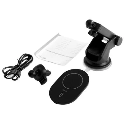 Deltaco Wireless Car Charger (mit Magnetischer Schnappfunktion, Kompatibel Mit IPhone 12/13) – Bild 6