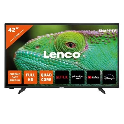 Lenco LED-4243BK 42 Zoll Android-Smart-TV Full HD 1920 X 1080 Px