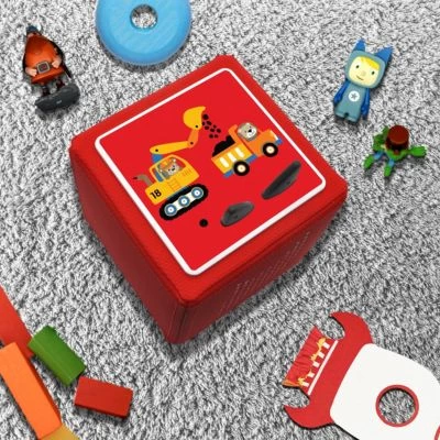 PUNALU Große Tasche Für Toniebox Inkl. Schutzfolie Passend Für Toniebox, Platz Für 68 Tonies, Set Toniebox Tasche + Toniebox Aufkleber – Bild 6