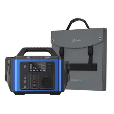Xlayer Powerstation 300W (Peak 600W) 296Wh Mit Solar Panel 80W Faltbar – Bild 2