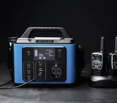 Xlayer Powerstation 300W (Peak 600W) 296Wh Mit Solar Panel 80W Faltbar – Bild 3