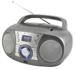 Soundmaster SCD1800TI DAB+ Digitalradio UKW Boombox Mit CD MP3 Bluetooth Streaming USB Anschluss