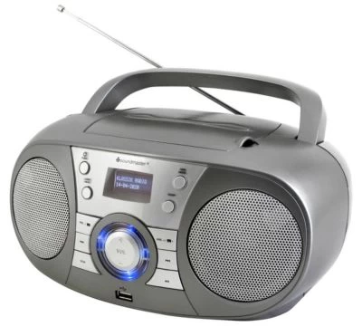 Soundmaster SCD1800TI DAB+ Digitalradio UKW Boombox Mit CD MP3 Bluetooth Streaming USB Anschluss