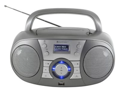 Soundmaster SCD1800TI DAB+ Digitalradio UKW Boombox Mit CD MP3 Bluetooth Streaming USB Anschluss – Bild 2