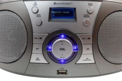 Soundmaster SCD1800TI DAB+ Digitalradio UKW Boombox Mit CD MP3 Bluetooth Streaming USB Anschluss – Bild 3