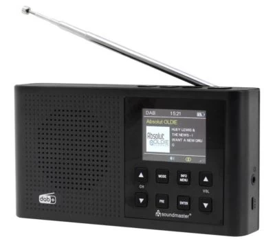 Soundmaster DAB165SW DAB+ UKW Digitalradio Li-Io-Akku Kopfhörerbuchse – Bild 2