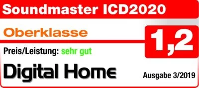 Soundmaster ICD2020WE Internetradio DAB+ UKW Radio CD-MP3 App-Steuerung – Bild 5