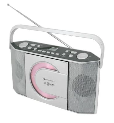 Soundmaster RCD1755SI UKW Radio Mit Vertikalem CD MP3 Spieler Küchenradio