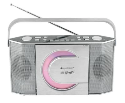 Soundmaster RCD1755SI UKW Radio Mit Vertikalem CD MP3 Spieler Küchenradio – Bild 3