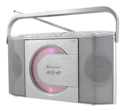 Soundmaster RCD1755SI UKW Radio Mit Vertikalem CD MP3 Spieler Küchenradio – Bild 4