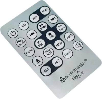 Soundmaster UR2170SI DAB+ Unterbauradio Küchenradio CD USB MP3 Fernbedienung HiFi – Bild 3