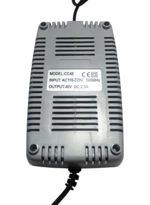 Lineup24 Ladegerät 3-Polig 48V 2,5A Für Elektoscooter Grau – Bild 2