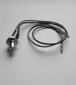 Lineup24 Ladebuchse 2 Pin 2 Kabel (Schraubanschluß) Für 500W/800W Kinderquad Scooter N95 P