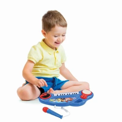 LEXIBOOK Paw Patrol Elektronisches Keyboard Drumpad Und Lichteffekten – Bild 2