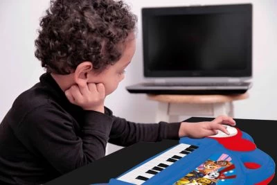 LEXIBOOK Paw Patrol Elektronisches Keyboard Drumpad Und Lichteffekten – Bild 5