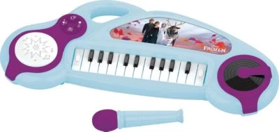 LEXIBOOK Elektronisches Keyboard Drumpad Disney Die Eiskönigin Lichteffekte