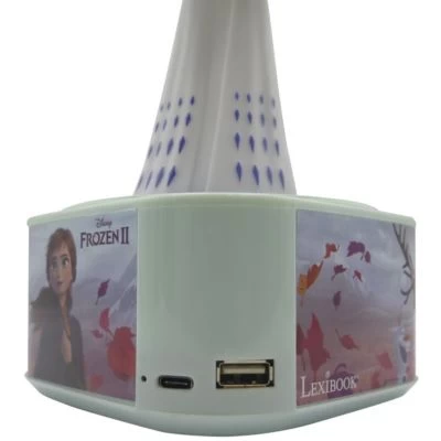 LEXIBOOK Frozen Elsa Bluetooth-Lautsprecher Mit Beleuchteter 3D Figur – Bild 5