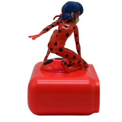 LEXIBOOK Miraculous Wecker Mit 3D Nachtlicht-Figur Und Besonderen Klingeltönen – Bild 4