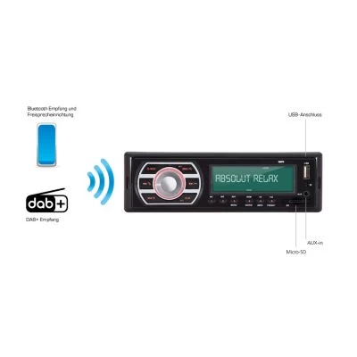 DABMAN Car2 DAB+/UKW Autoradio Mit Bluetooth USB U. Micro SD – Bild 3