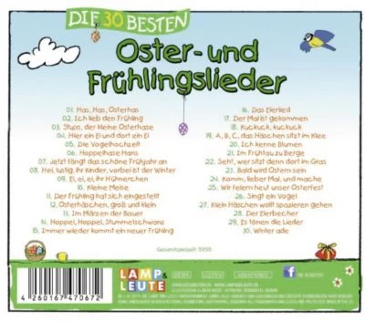 Universal CD Die 30 Besten Oster- Und Frühlingslieder – Bild 2