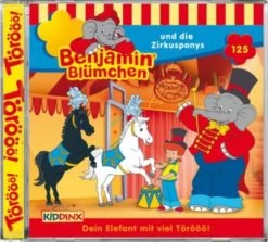 CD Benjamin Blümchen 125 Und Die Zirkusponys