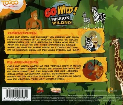 Edel CD Go Wild 09 - Die Affenmedizin CD – Bild 2