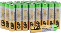 GP Batteries Super Alkaline Batterie 24er Multipack (AAA, Micro, LR 03)