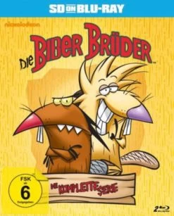 BLU-RAY Die Biber Brüder - Die Komplette Serie (2 Discs, SD On Blu-ray)