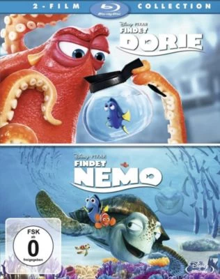 BLU-RAY Disney's Findet Dorie & Findet Nemo - Doppelpack