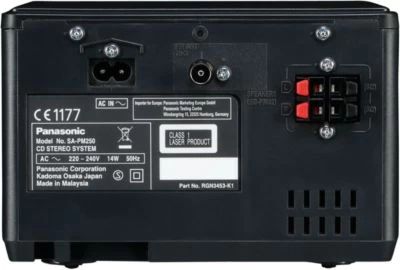 Panasonic SC-PM250EG-K Schwarz – Bild 3