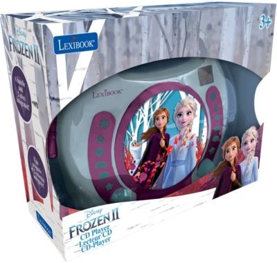 LEXIBOOK Die Eiskönigin Kinder CD Player Mit 2 Mikrofonen – Bild 2