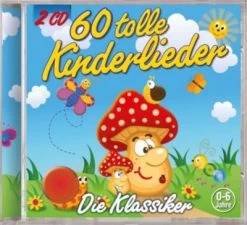 CD 60 Tolle Kinderlieder (Kiddy Club)
