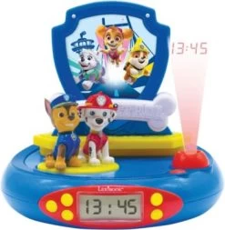 LEXIBOOK Paw Patrol Wecker Mit Projektion Und Nachtlicht