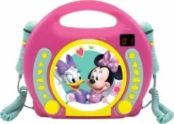 LEXIBOOK Minnie Kinder CD-Player Mit 2 Mikrofonen