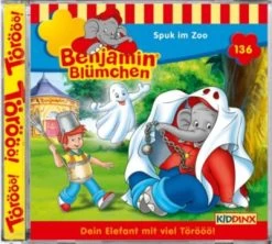 CD Benjamin Blümchen 136 - Spuk Im Zoo