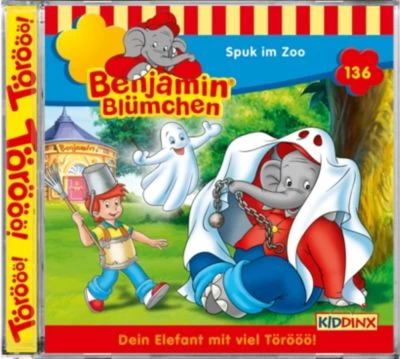 CD Benjamin BlĂŒmchen 136 - Spuk Im Zoo