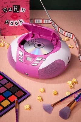 Lenco SCD-37 USB Pink - Boombox CD-/MP3-Player Mit Radio Und USB-Anschluss – Bild 3
