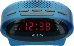 Lenco ICR-210 Blue - Radiowecker Mit UKW-Radio, Blau