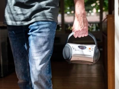 Lenco SCD-24 Weiss - Boombox CD-Player Mit Radio Und Kopfhöreranschluss – Bild 4