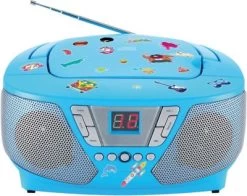 Bigben CD-Player Mit Radio CD60 - Kids (blau)