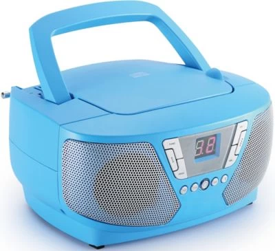 Bigben CD-Player Mit Radio CD60 - Kids (blau) – Bild 2