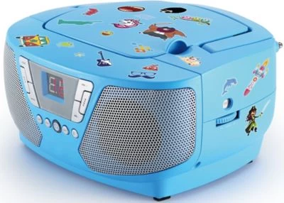 Bigben CD-Player Mit Radio CD60 - Kids (blau) – Bild 3
